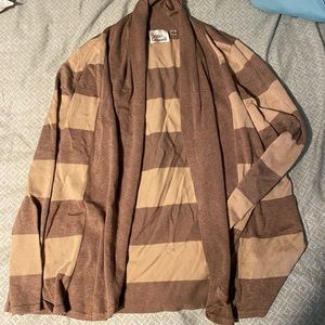 Striped cardigan